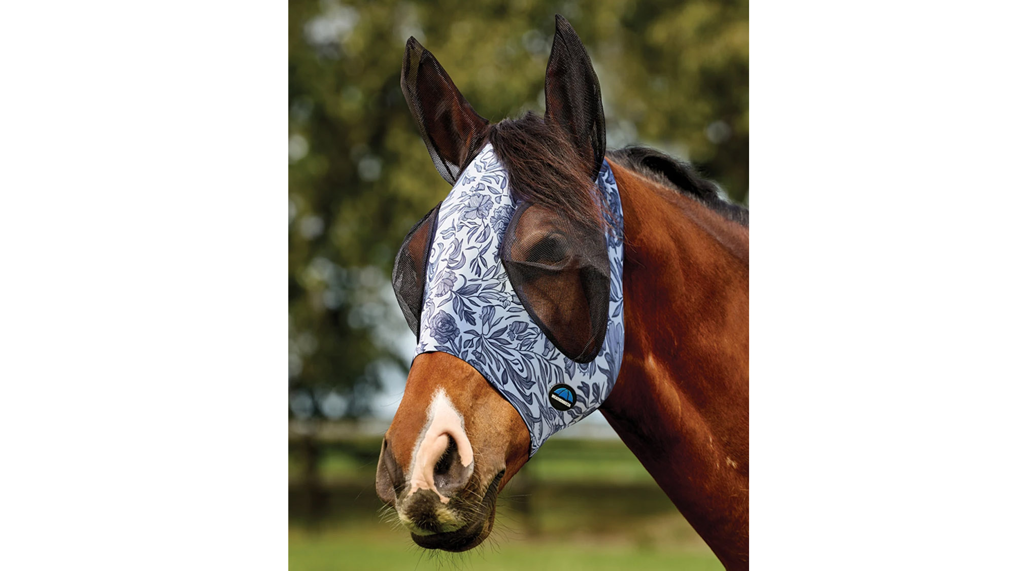 WeatherBeeta ComFiTec Deluxe Stretch Fly Mask With Ears