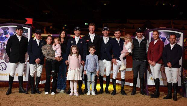 The Whitaker family at Horse of the Year Show