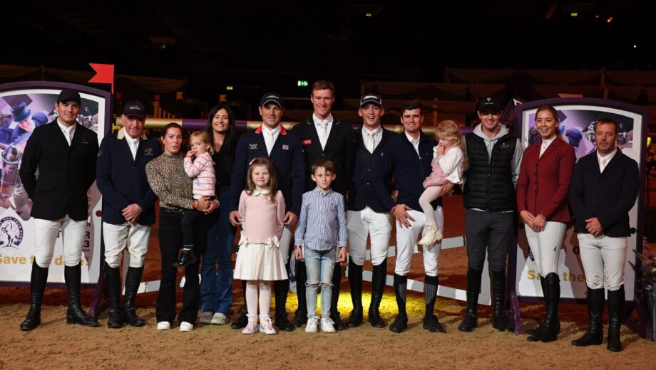 The Whitaker family at Horse of the Year Show