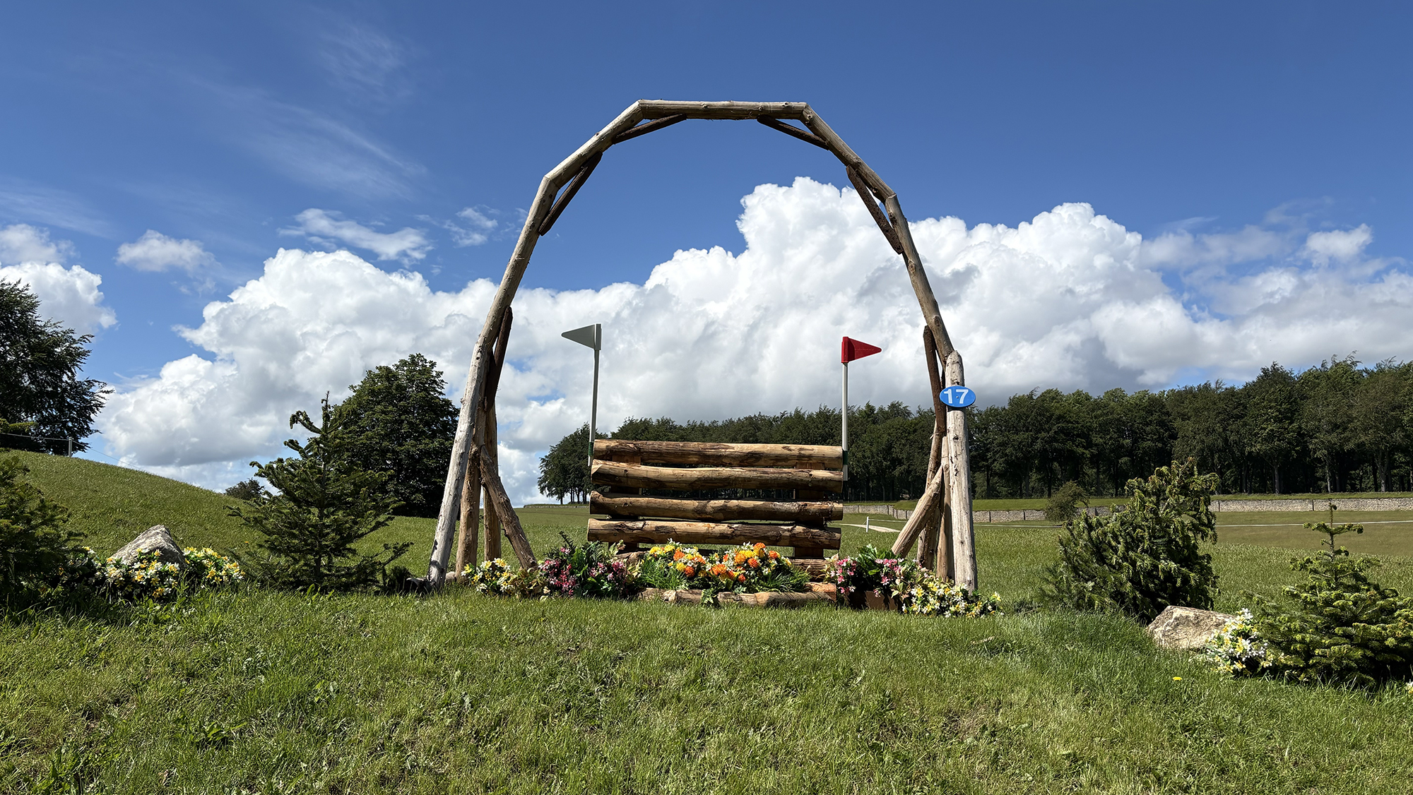 Bramham Horse Trials cross-country course 2026 fence 17