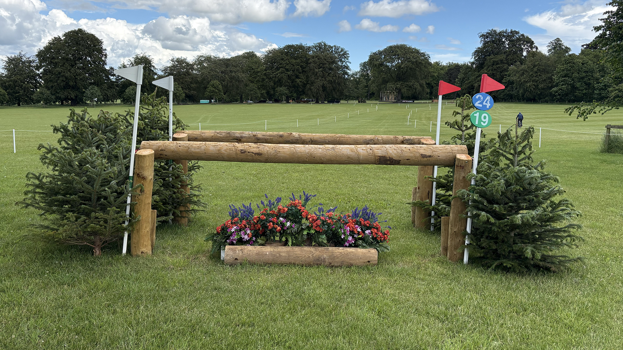 Bramham Horse Trials cross-country course 2026 fence 24