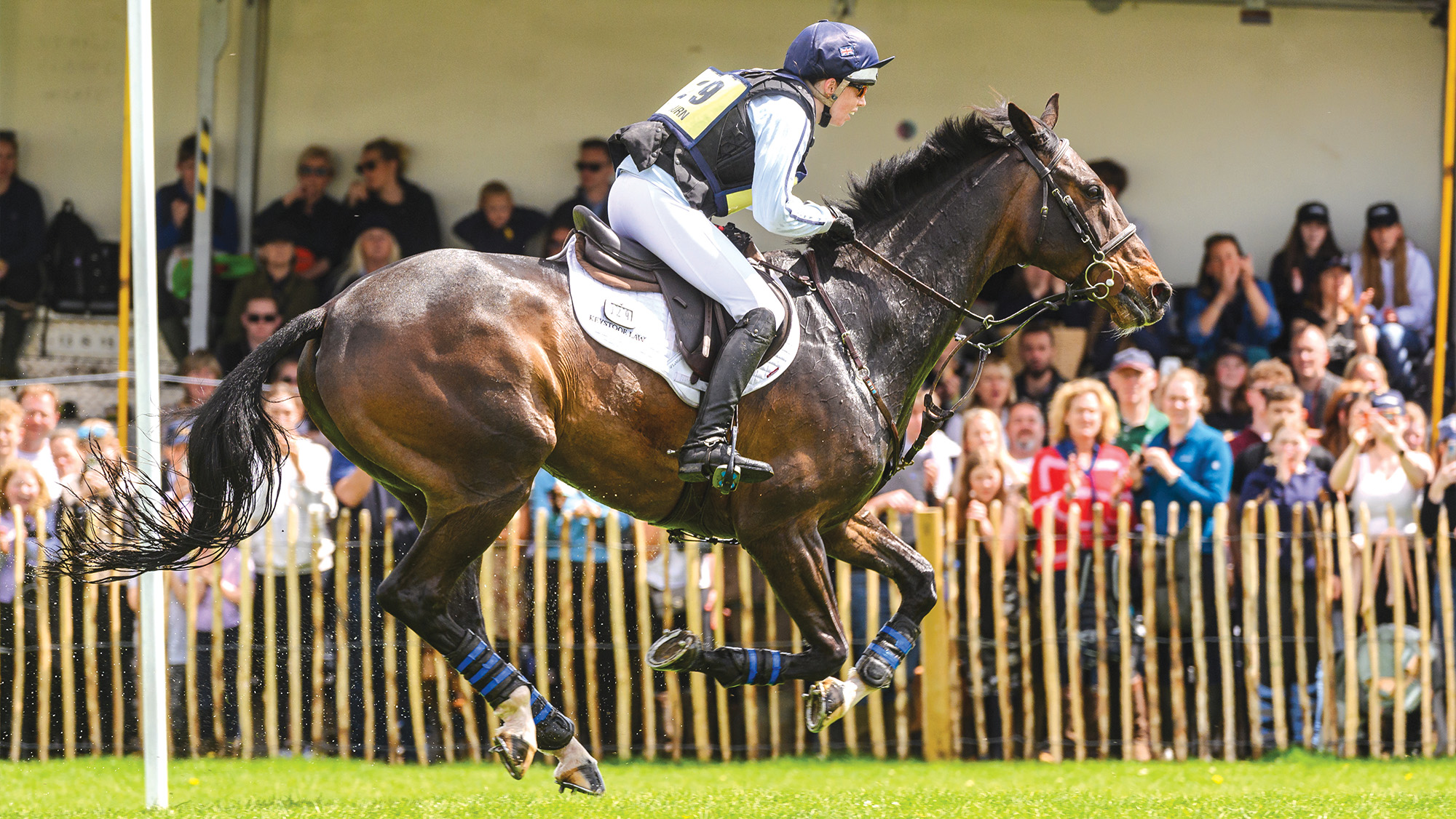 Alice Casburn riding Topspin at Badminton Horse Trials