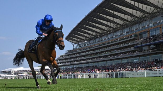 William Buick rides Trawlerman to victory in the Ascot Gold Cup at Royal Ascot