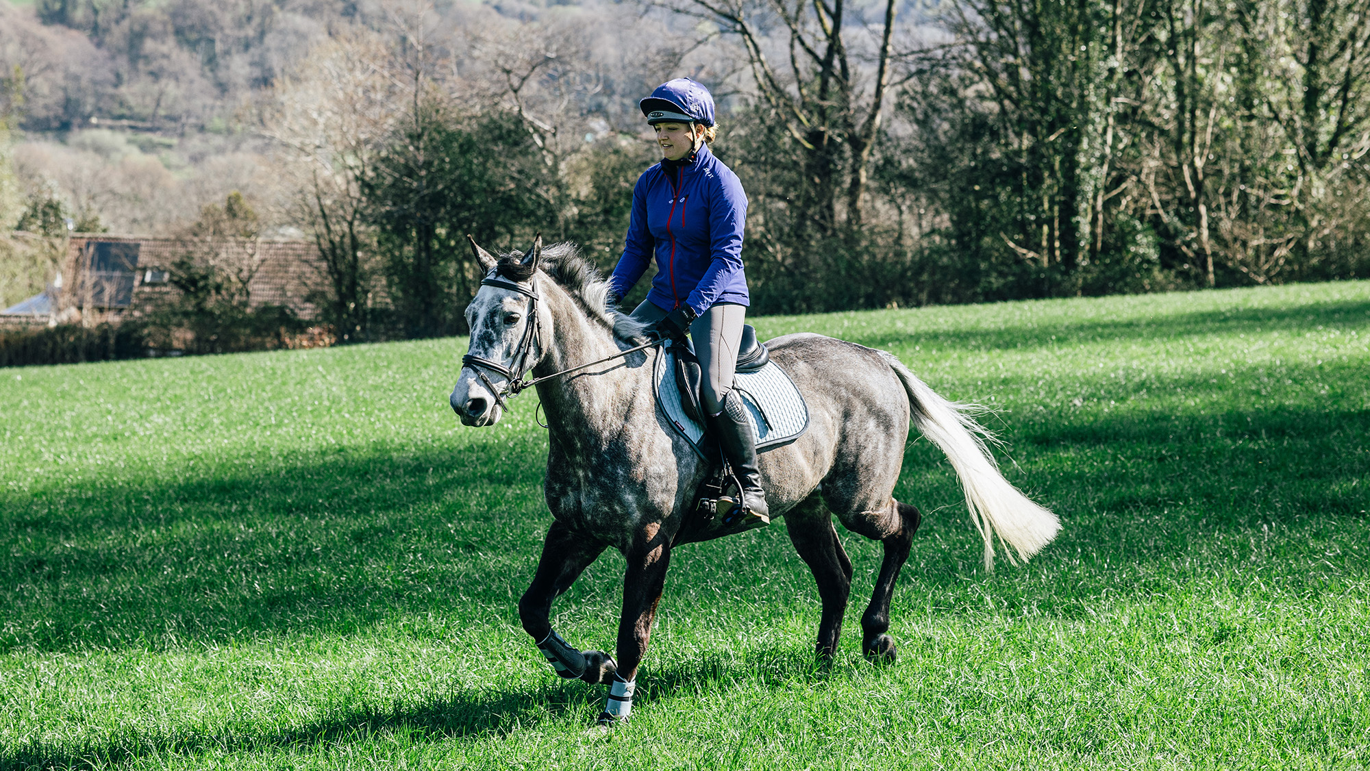 Use this exercise to add structure to your hacks and check your horse is listening to you