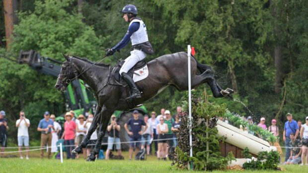 Pictured British rider Harry Horton and Cooley With Ambition in the CCI5* Luhmühlen Horse Trials.