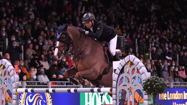 Pictured showjumper Sameh El Dahan.