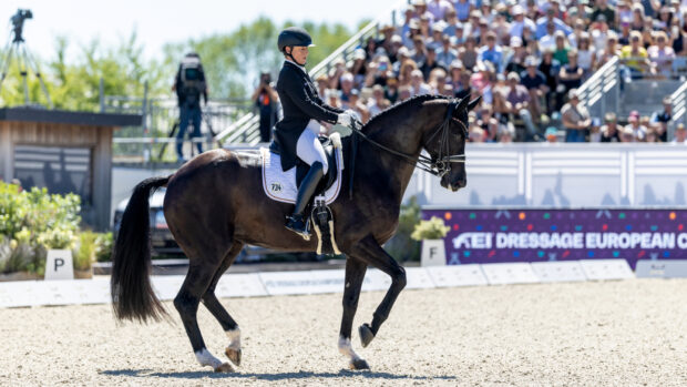 Isabell Werth riding Wendy De Fontaine and the European Championships in Crozet