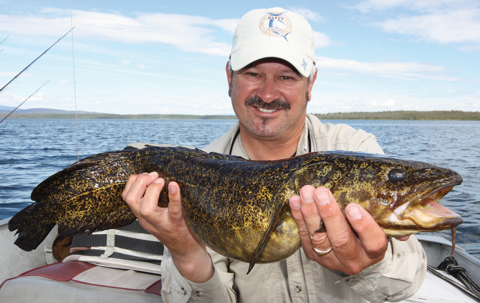 Doublefigure burbot at World's best lake! Angler's Mail