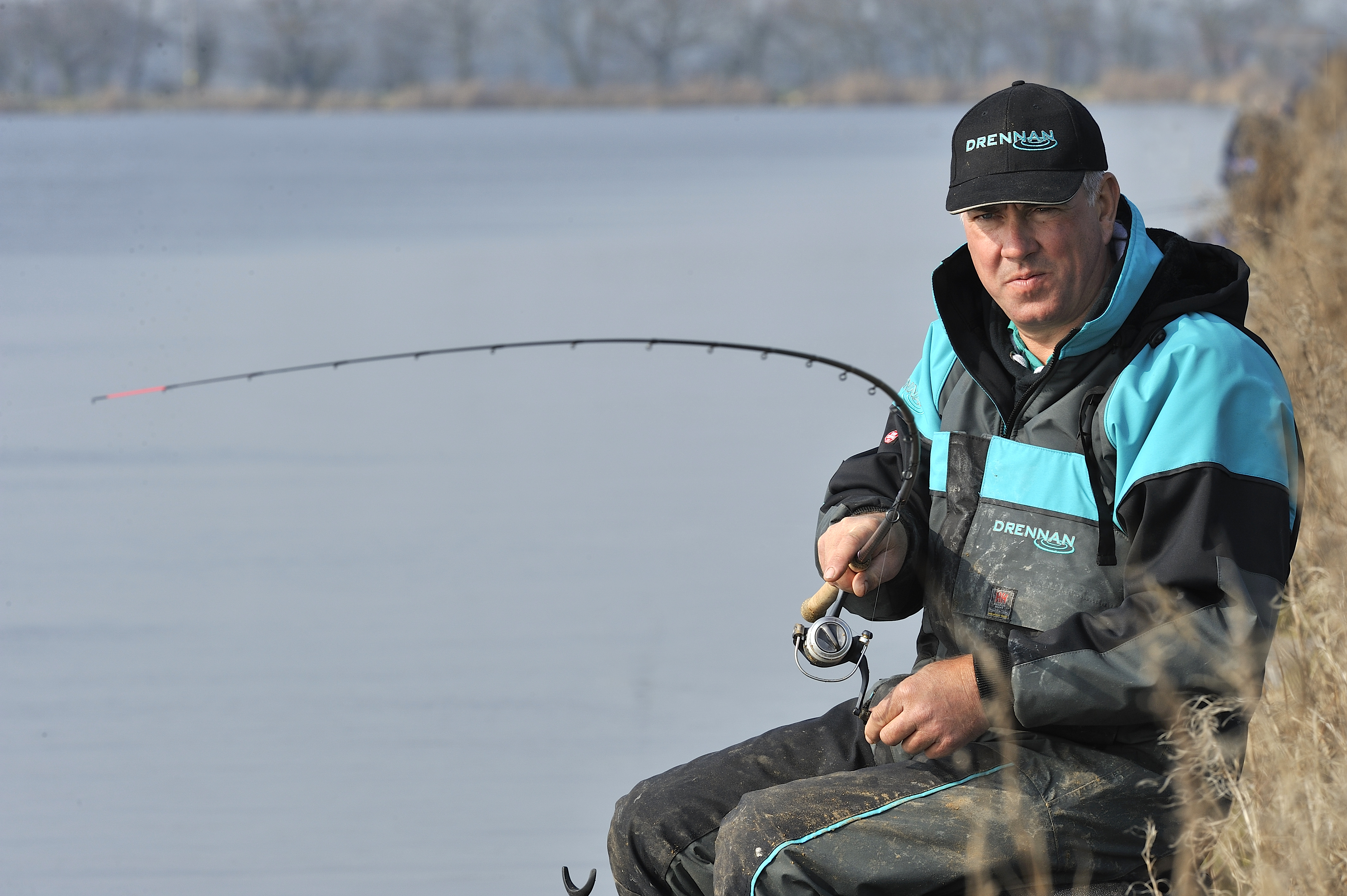 Five-times World Champion Alan Scotthorne strikes successfully into a bream - but knowing when to react is vital.