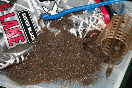 Dark groundbait is a great winter feed.