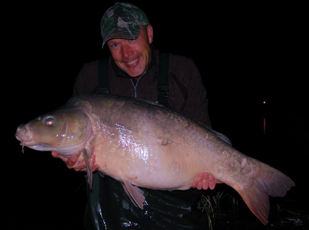 Iain with his big French fish.