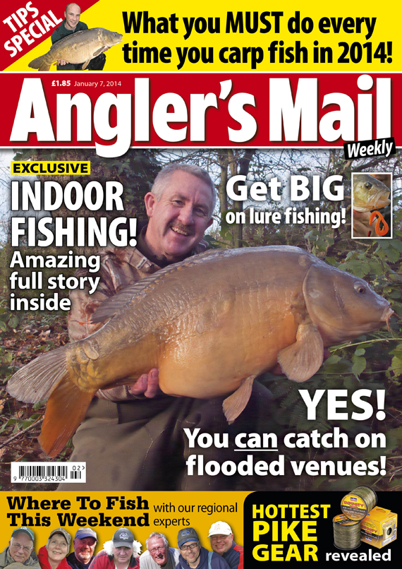 The brilliant new issue of Angler's Mail is out from Tuesday, January 7. Be sure to get your copy.