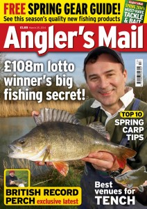 Be sure to get this week's Angler's Mail magazine.... with a FREE spring 2014 gear guide, big stories, tips and hotspots (this week with a special look at tench).