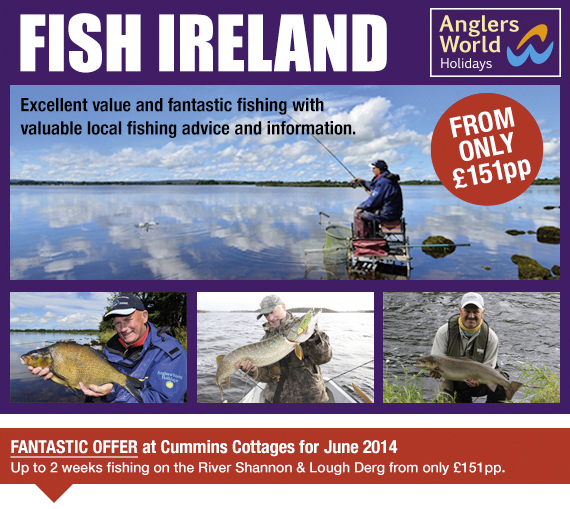 Fishing holidays in Ireland from only £151! Angler's Mail