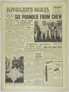 There's an insight into the very first issue of Angler's Mail in this week's special 50th anniversary issue. Plus if you get the digital version of this week's mag, that first print issue (in digital format) comes with it!