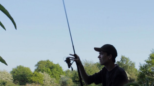 Precise bait delivery, using a Spomb, was part of Carl's ploy. The lads placed baits by hand later on during their sessions.
