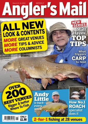Angler's Mail 10th March 2015