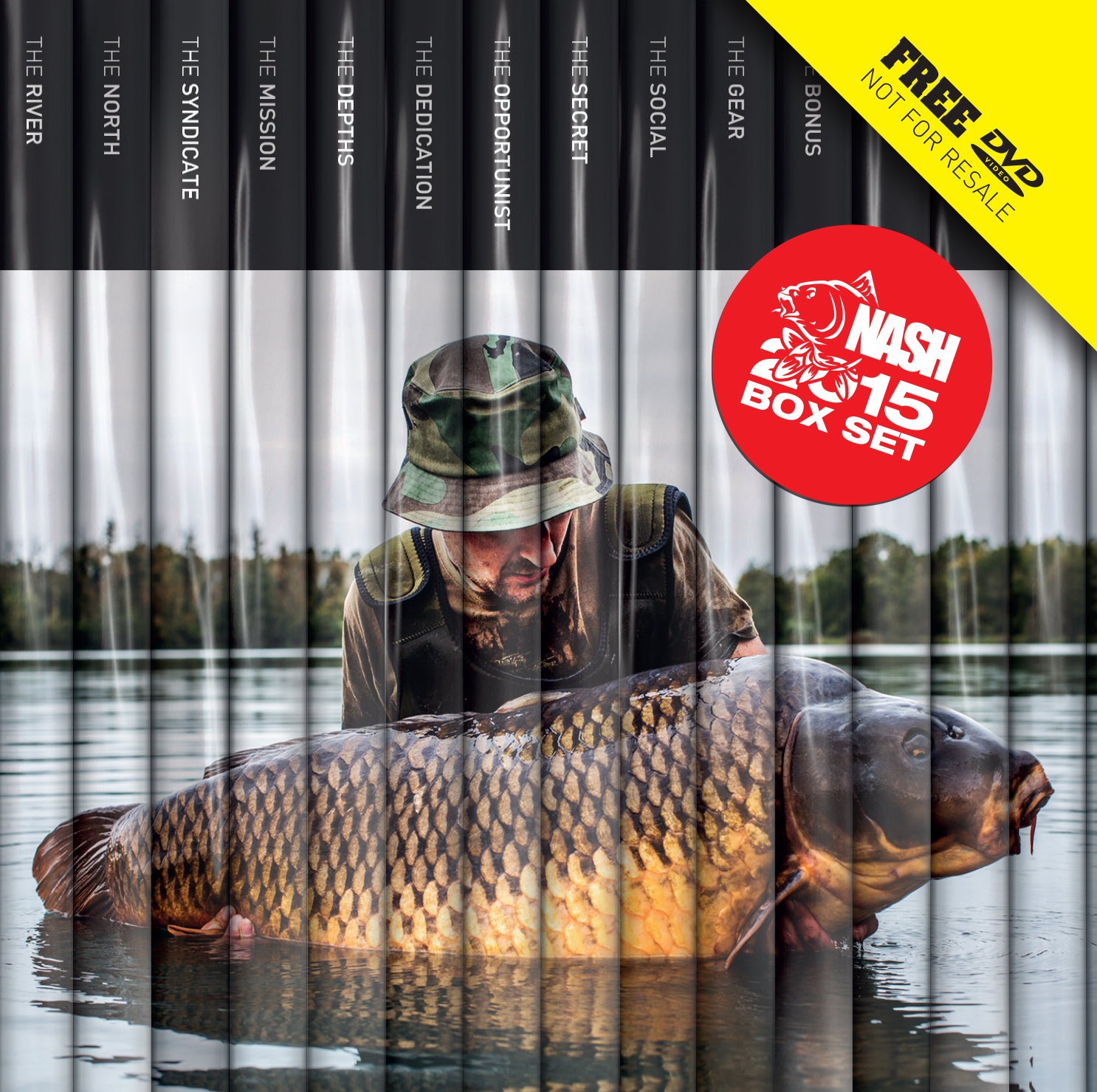 Massive carp fishing DVD from Nash watch it here FREE!