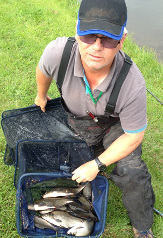 Epicentre with a low double figure net of skimmers - all >caught on pellets and fishmeal groundbait