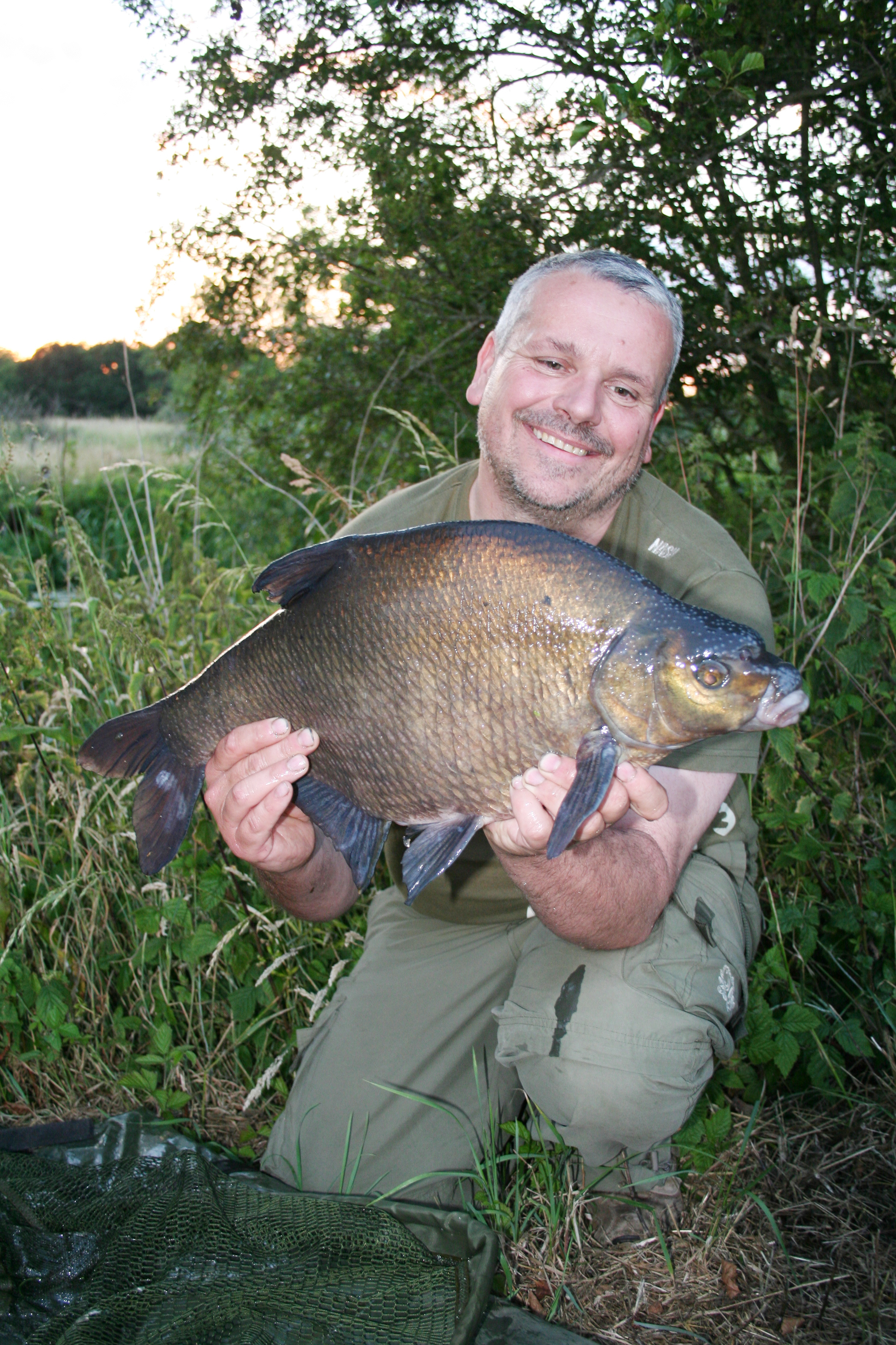 The first on our bait were bream but these will keep the spots clean and inevitably attract those curious barbel