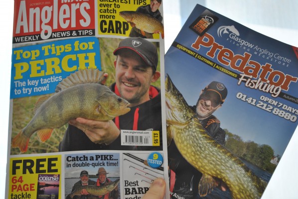 Grabn your copy of Angler's Mail magazine this week - and get a free brochure loaded with the very latest predator fishing tackle !