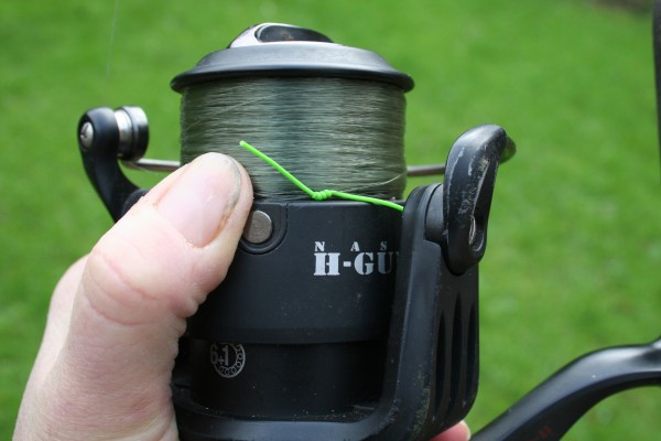 Before winding in always place the stop-knot at the base of the reel.