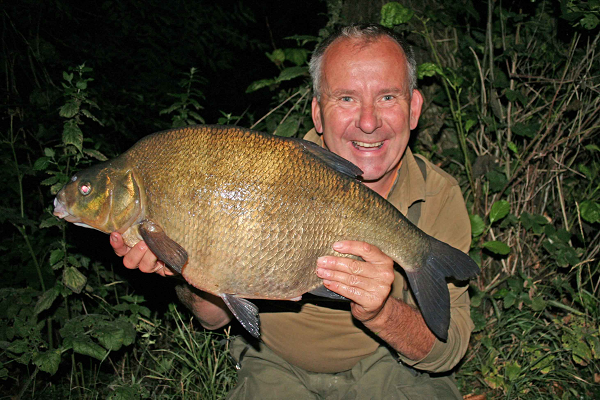 The bream are keeping us going including this monster weighing 11lb 2oz.