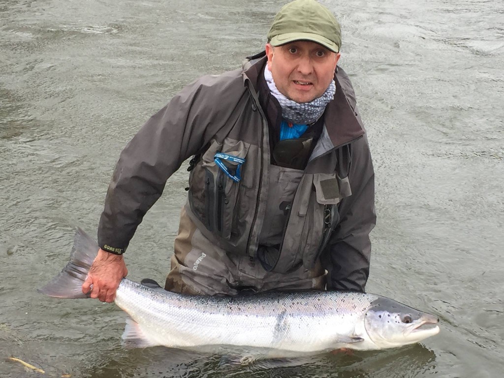 Monster salmon on famous coarse fishing venue Angler's Mail