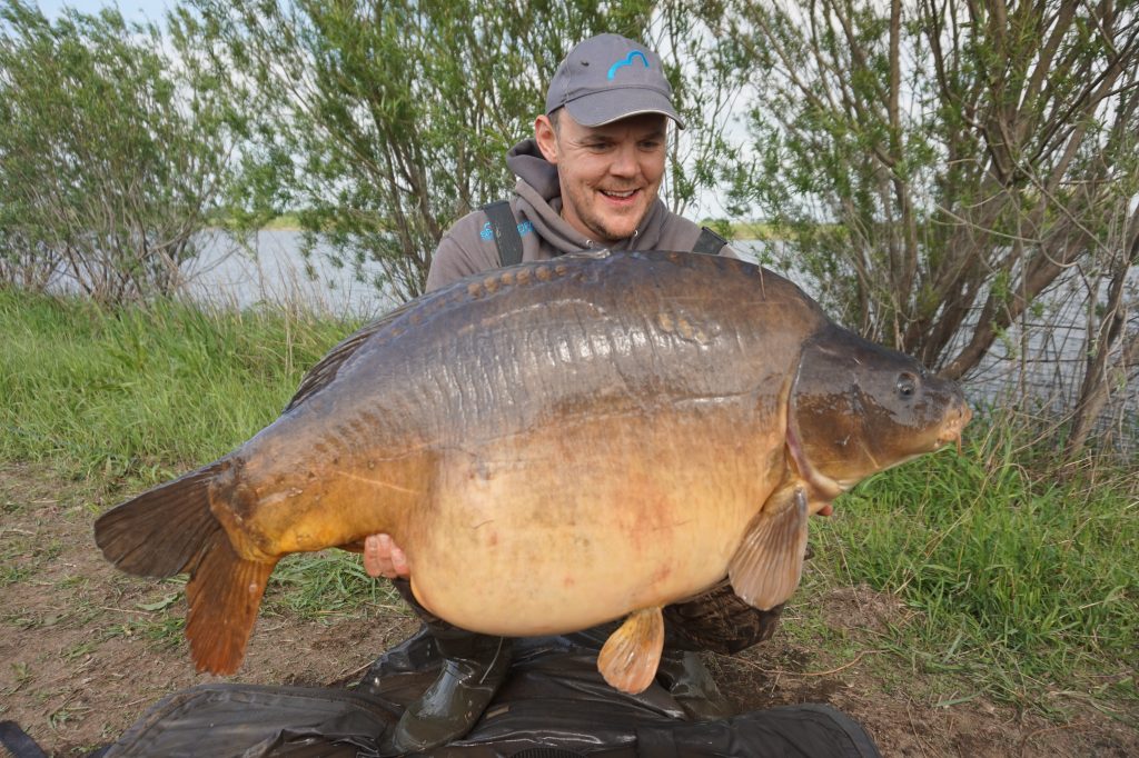 Day ticket lake gives near60 lb county record carp Angler's Mail