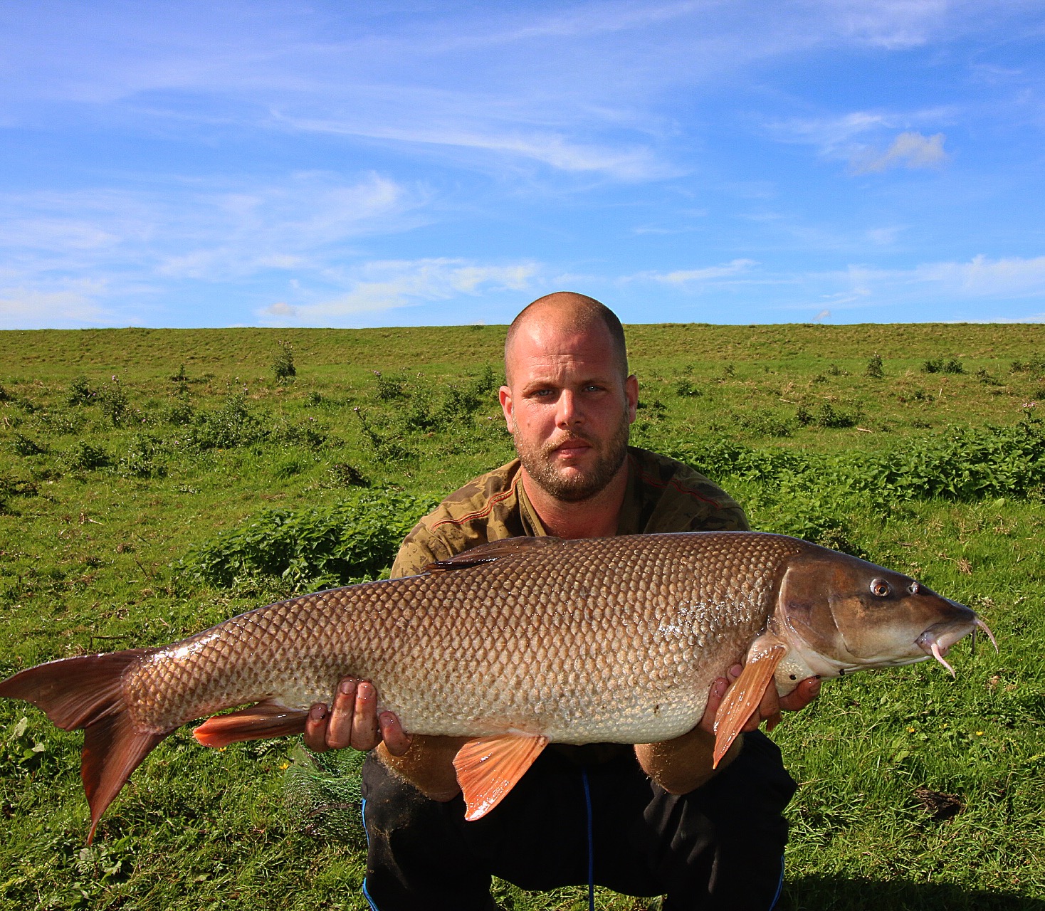 Lost monster made up for with this giant barbel - Angler's Mail