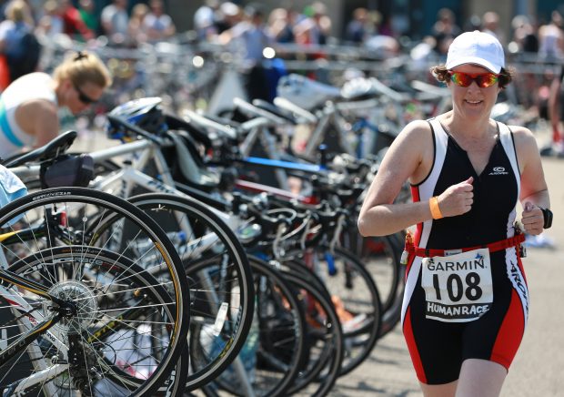 Triathlons have grown by appealing to all.