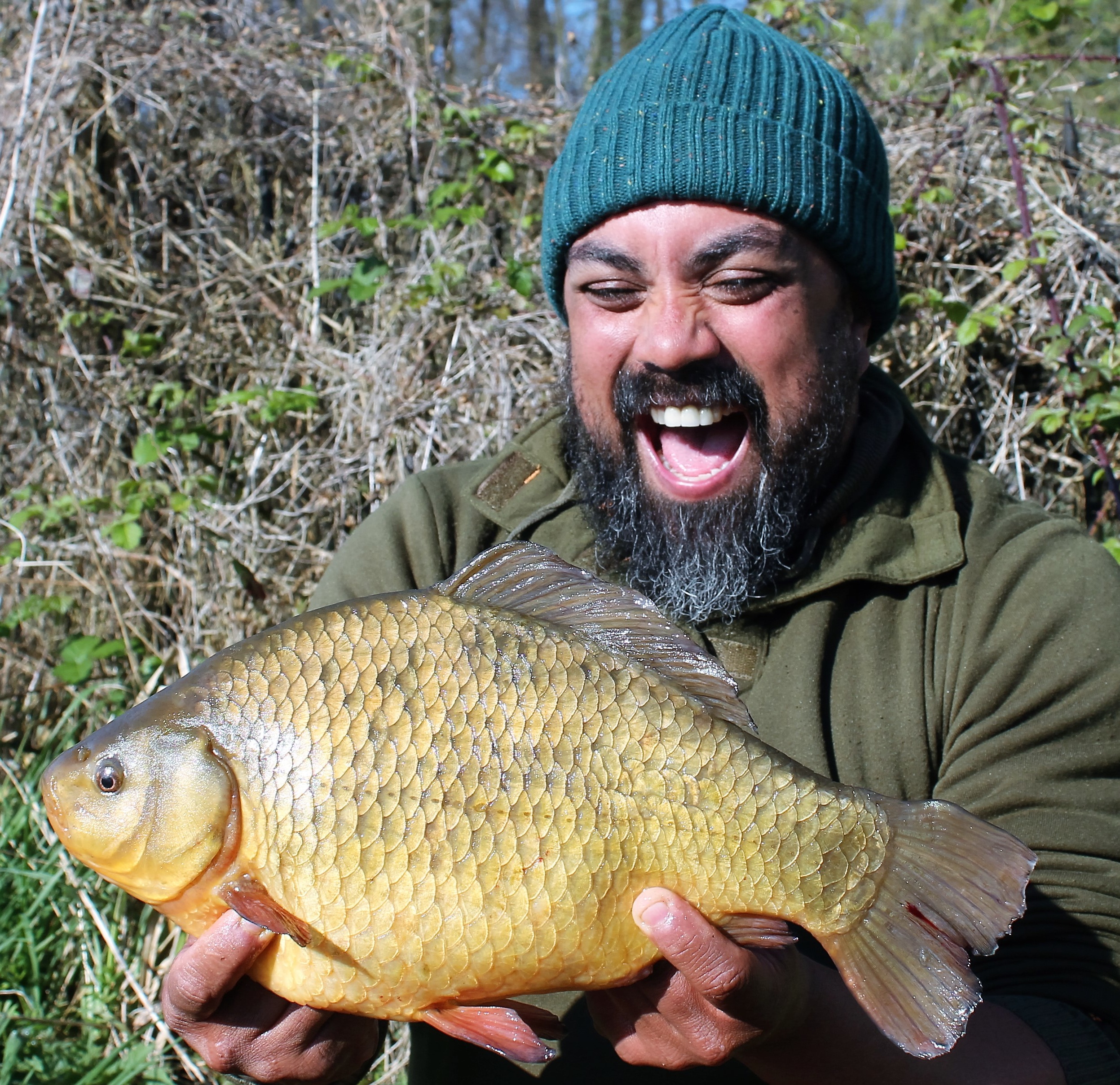 Crucian carp conservation will ensure more happy faces like this.