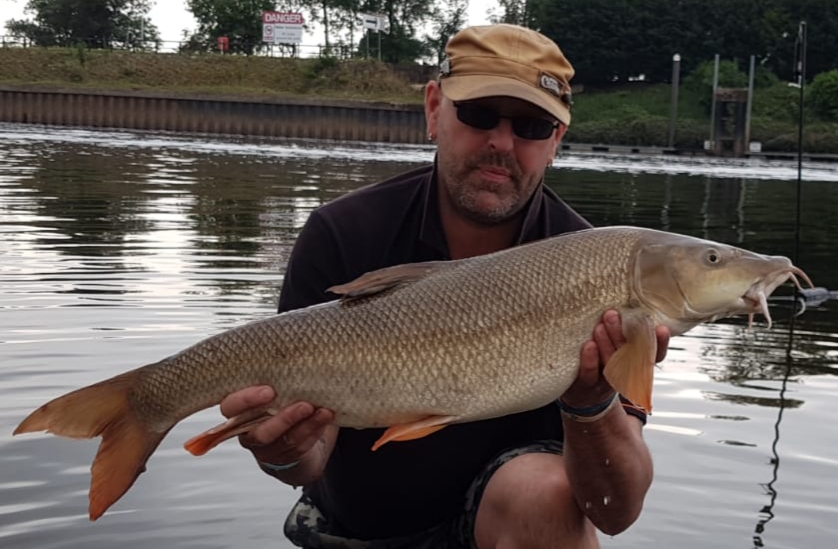 Another fishing birthday gift to remember - John's 16 lb 1 oz giant.