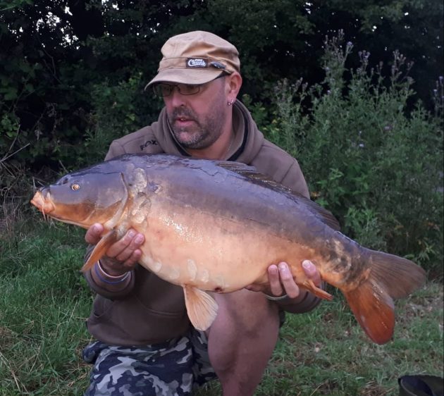 John also caught two quality river carp.
