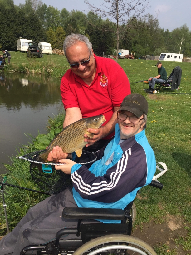 Lawrence Sanderson and his group Fisherman’s Friends do great work in helping people through fishing.