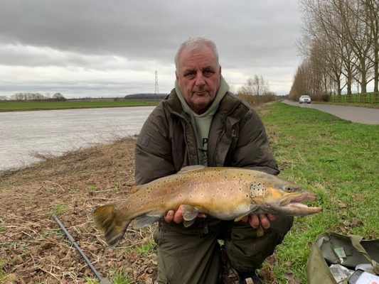 River Trent trout shocker for angler trying to catch pike
