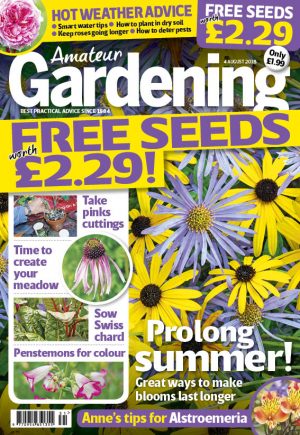 Amateur Gardening Aug 4 2018 cover