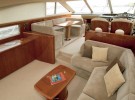 Saloon | Princess 54 | Reviews | Motor Boats Monthly |