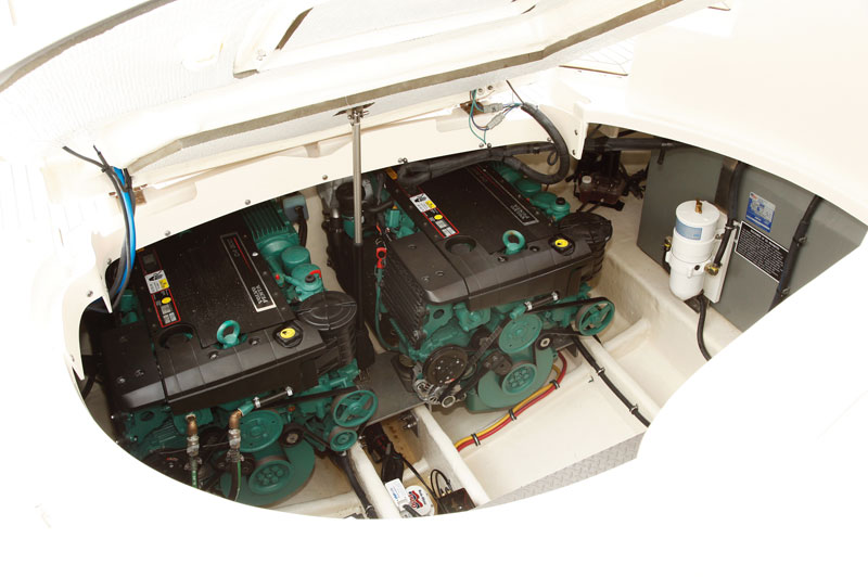 Engine | Monterey 375 | Reviews | Motor Boats Monthly |