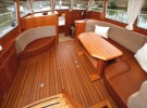 Saloon | Jetten 37AC | Motorboat test gallery | Motor Boats Monthly |