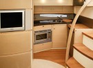 Fairline Targa 38 galley | Reviews | Motor Boats Monthly |