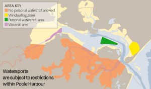 Poole Harbour designated areas map