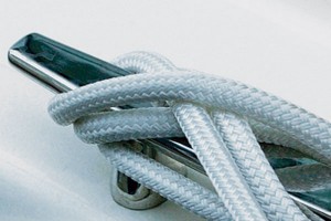 How to tie a cleat knot