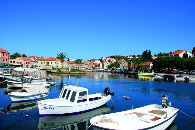 The view from Vrboska's town quay beats ACI's costlier berths