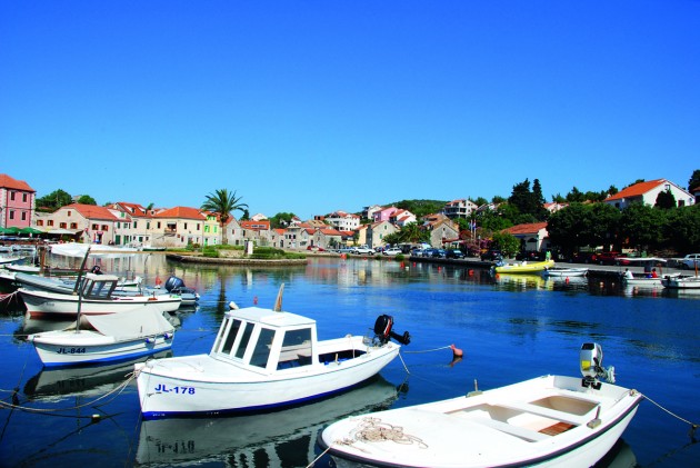 The view from Vrboska's town quay beats ACI's costlier berths