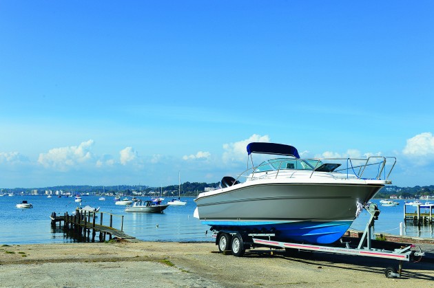 Once finished, the Vinyl wrap has made the boat look brand new