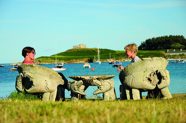 Tresco's Ruin beach cafe