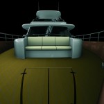Azimut Magenello 74 bow area