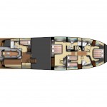 Azimut Magenello 74  layout