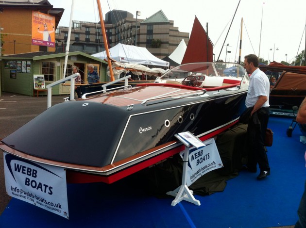 Webb Boats Caprice launch